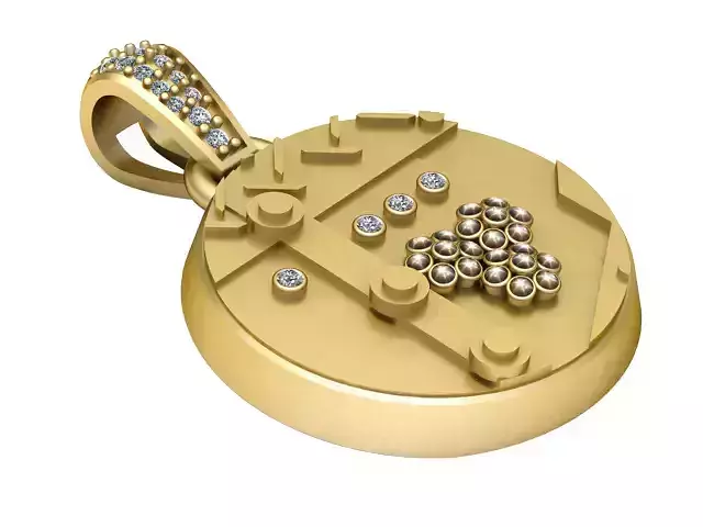 Modern square frame PENDANT 