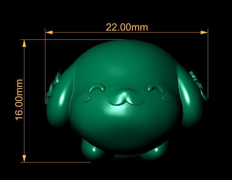 cartoon pet toy 3D print model_4