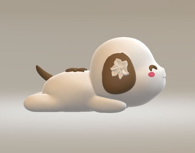 cartoon pet toy 3D print model_1