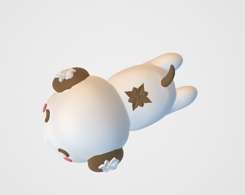 cartoon pet toy 3D print model_3