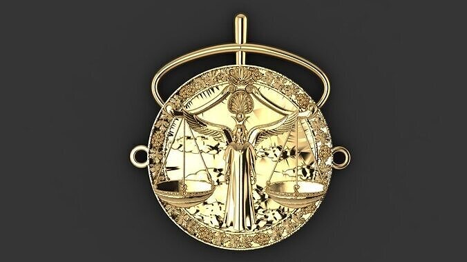 Pendant-Bracelet  - Justice Guardian  3D print model