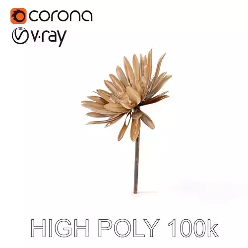 Metallic Flower Model Pack  Realistic and Versatile for Various Applications