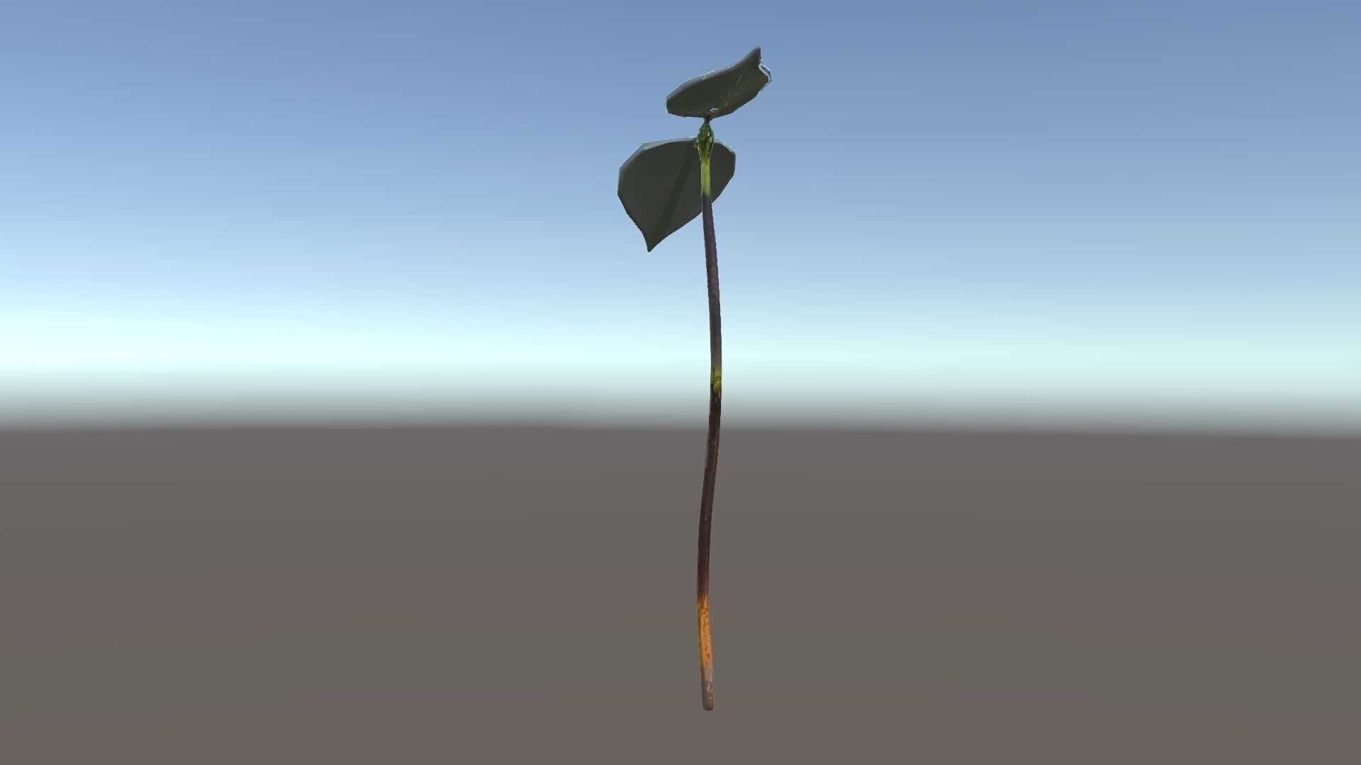 Young Plant Sprout Model Pack for Natural Environments Low-poly 3D model_35