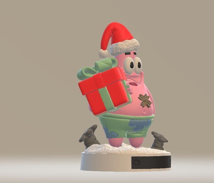Christmas cartoon  3D print model_2