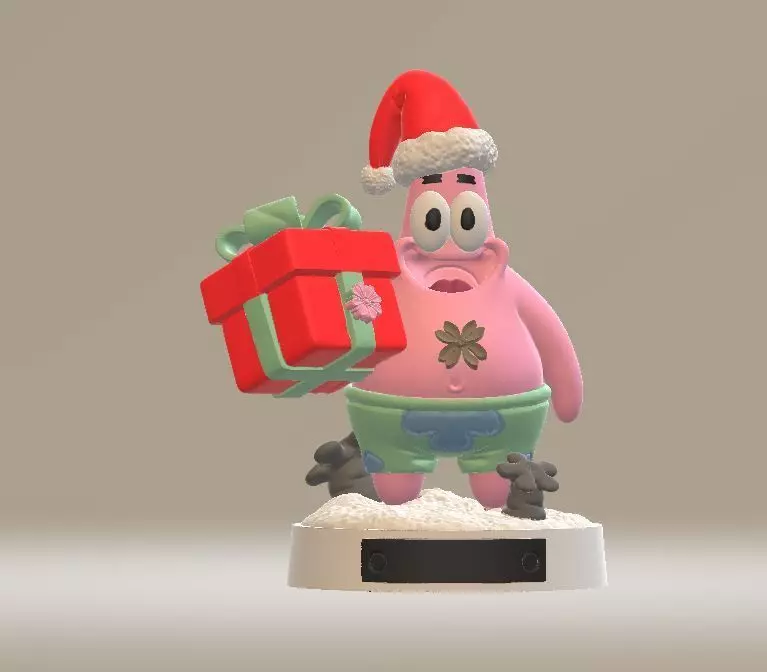 Christmas cartoon  3D print model_0