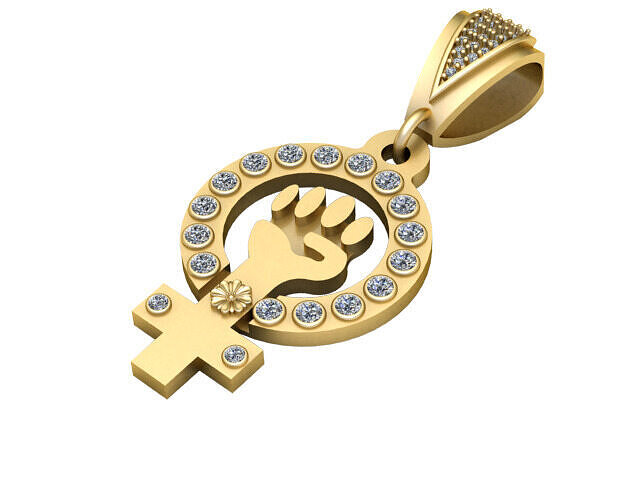 SKULL HEAND PENDANT  3D print model