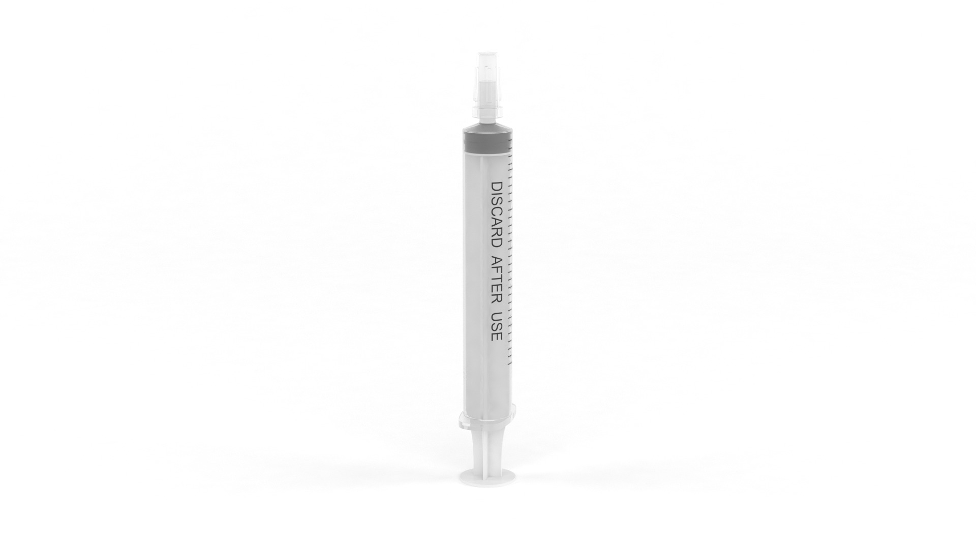 Plastic Syringe 3D model_8