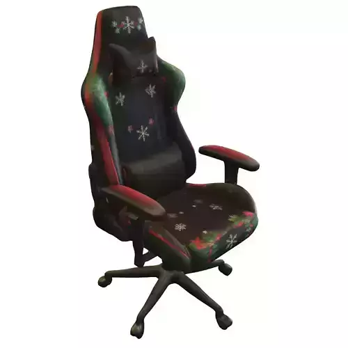 Holiday Snowflake Gaming Chair