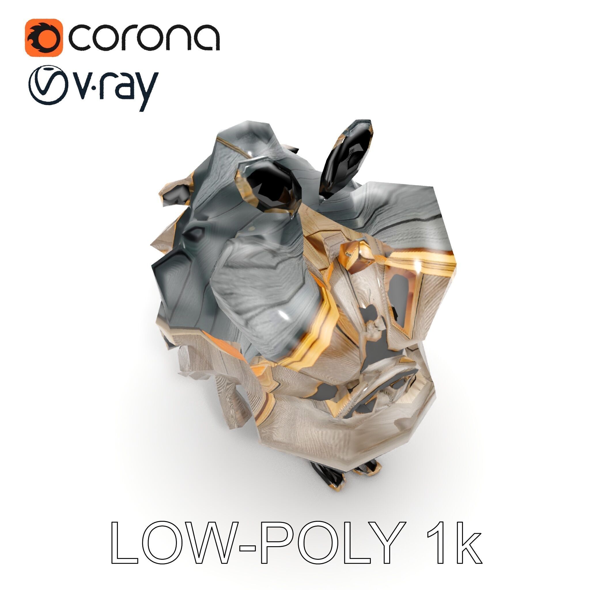 Charming Birdhouse D Model Pack for Various Applications Low-poly 3D model_11