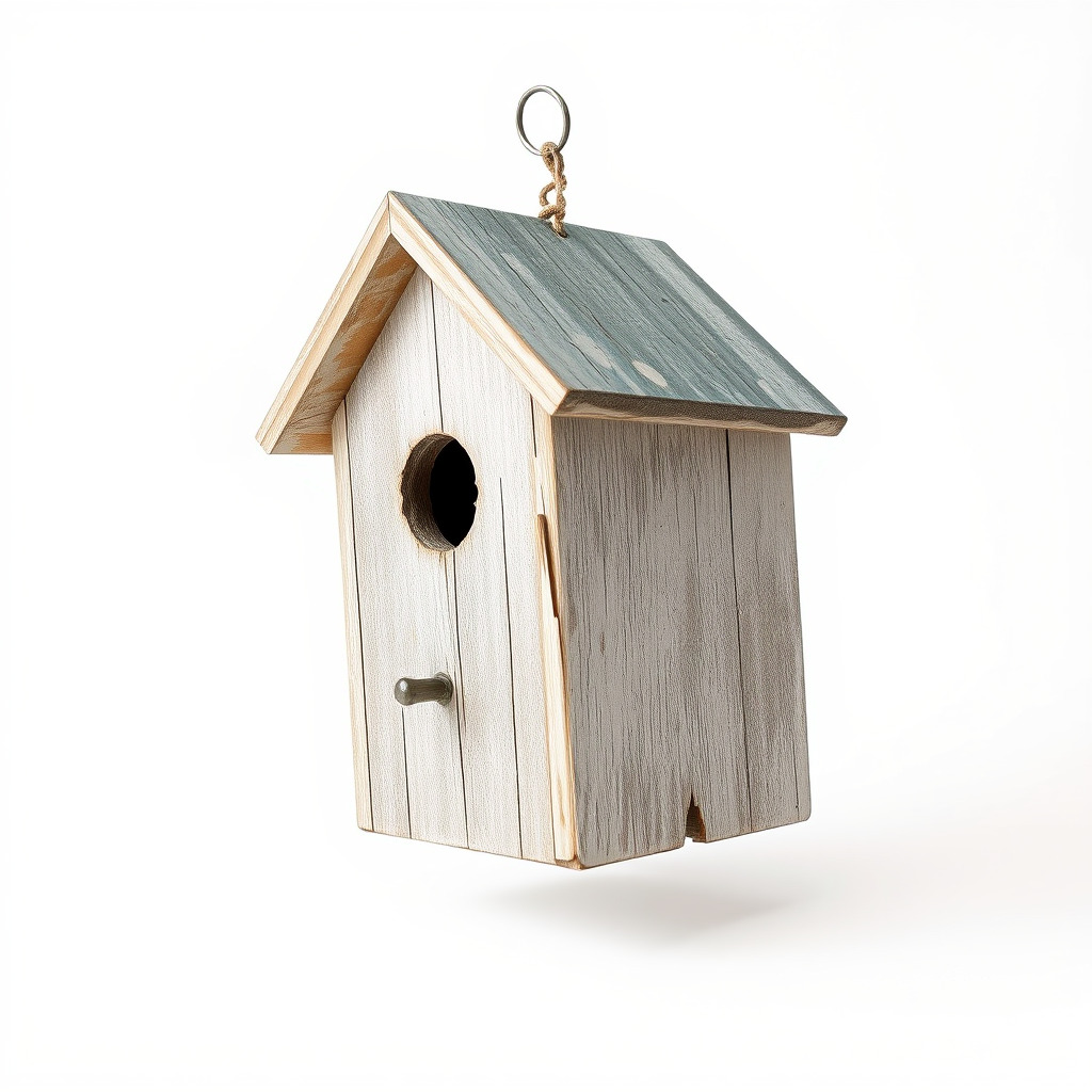 Charming Birdhouse D Model Pack for Various Applications Low-poly 3D model_2