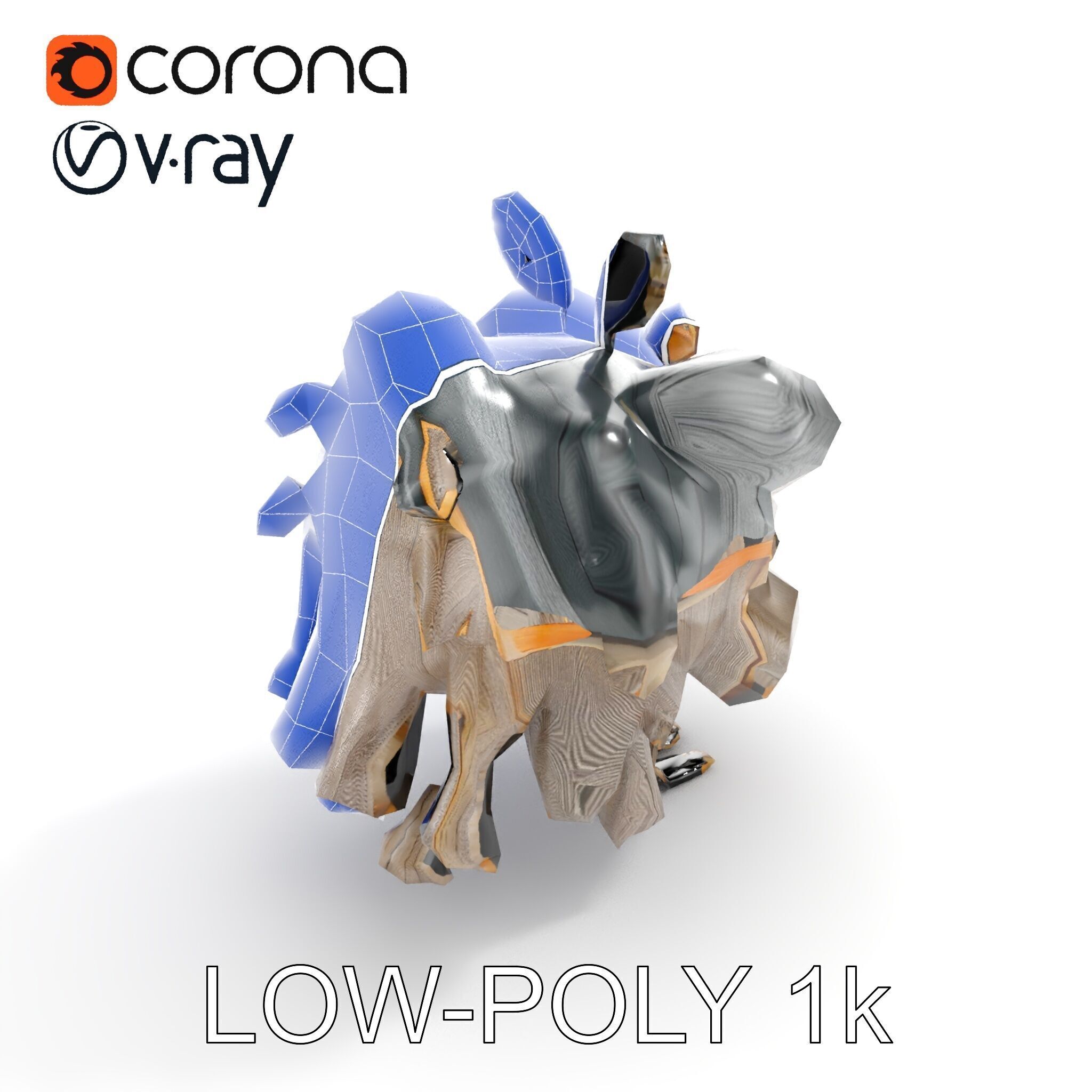 Charming Birdhouse D Model Pack for Various Applications Low-poly 3D model_20