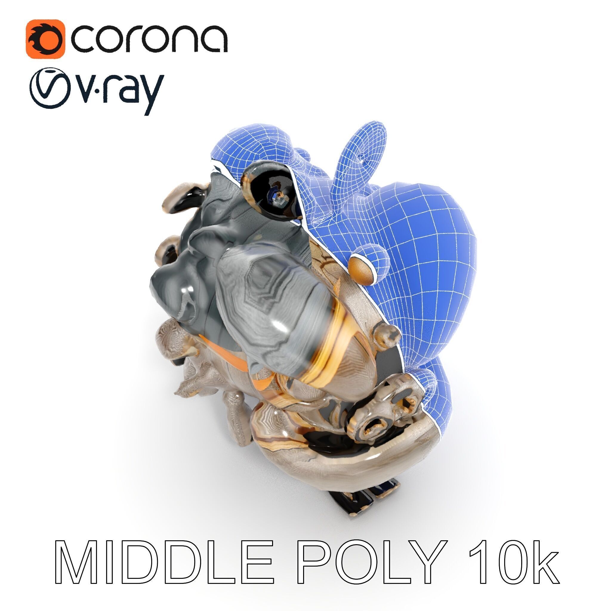 Charming Birdhouse D Model Pack for Various Applications Low-poly 3D model_27