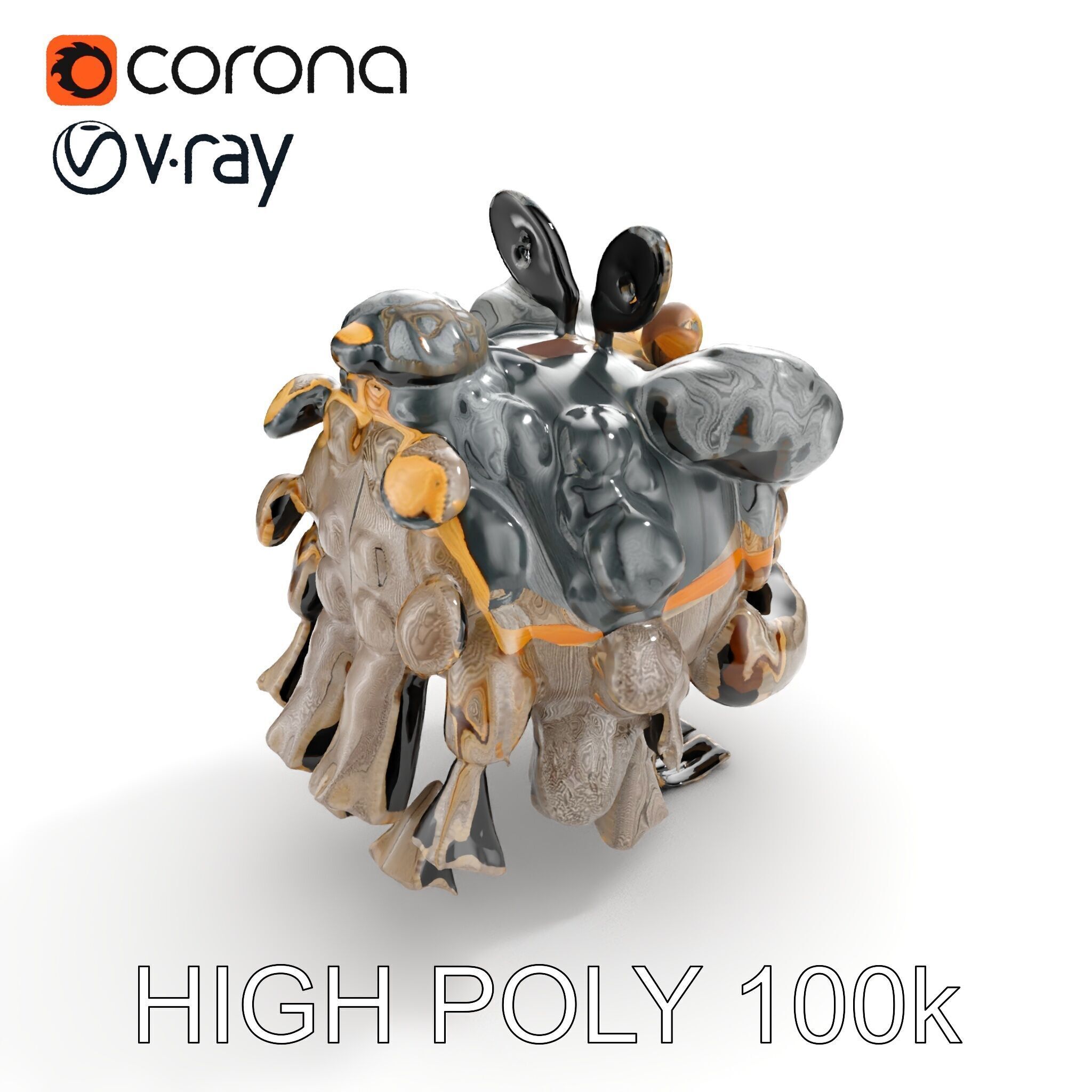 Charming Birdhouse D Model Pack for Various Applications Low-poly 3D model_12