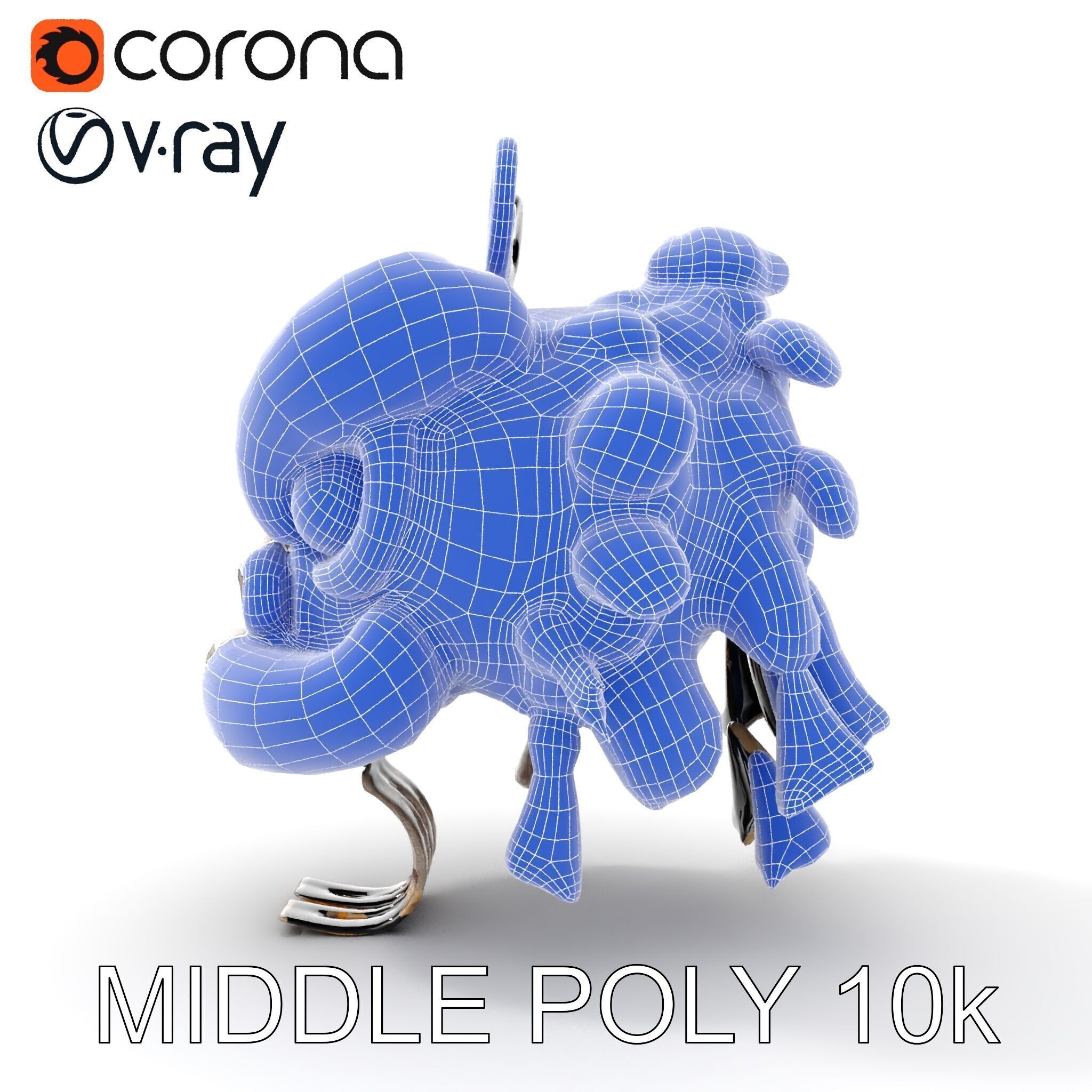 Charming Birdhouse D Model Pack for Various Applications Low-poly 3D model_24