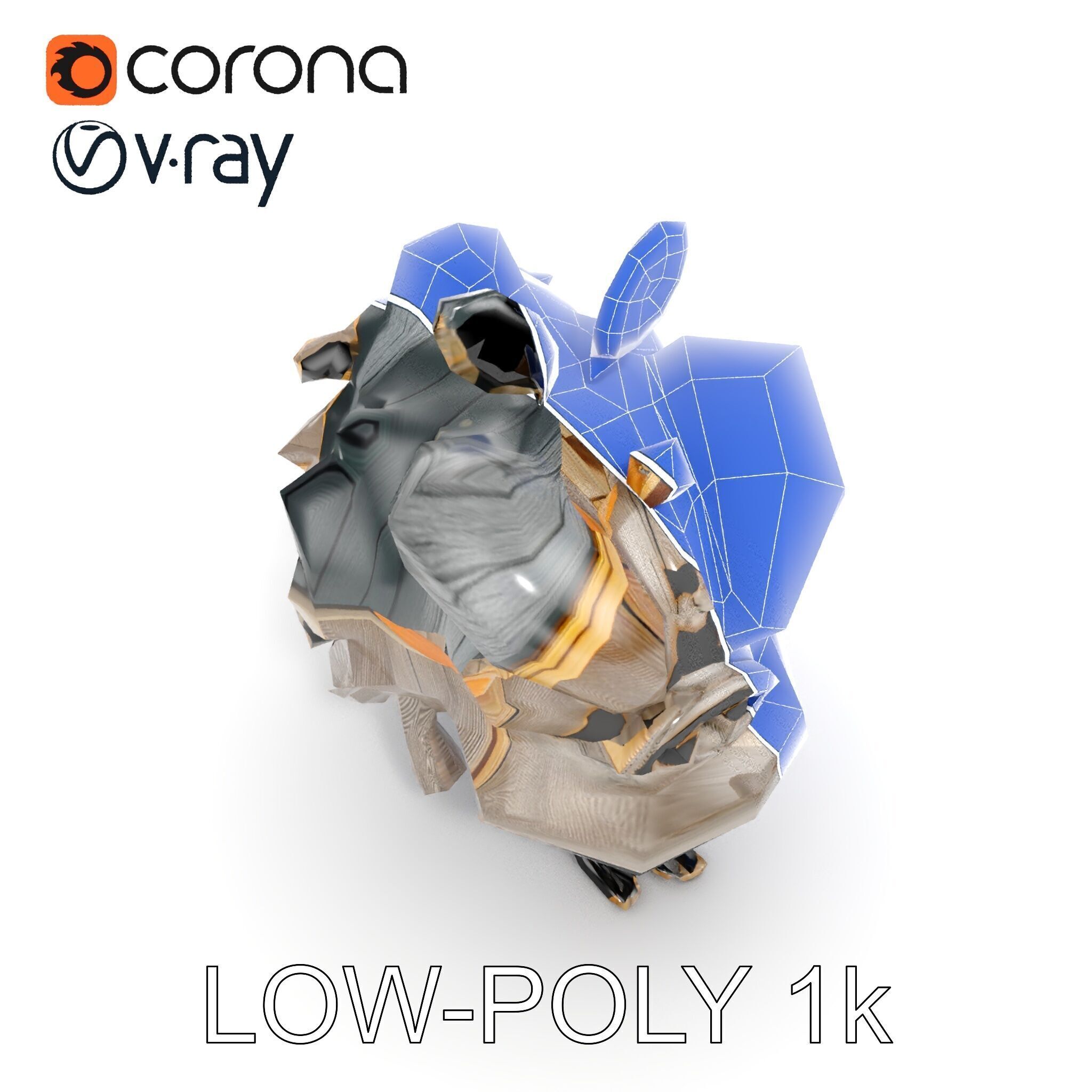 Charming Birdhouse D Model Pack for Various Applications Low-poly 3D model_25