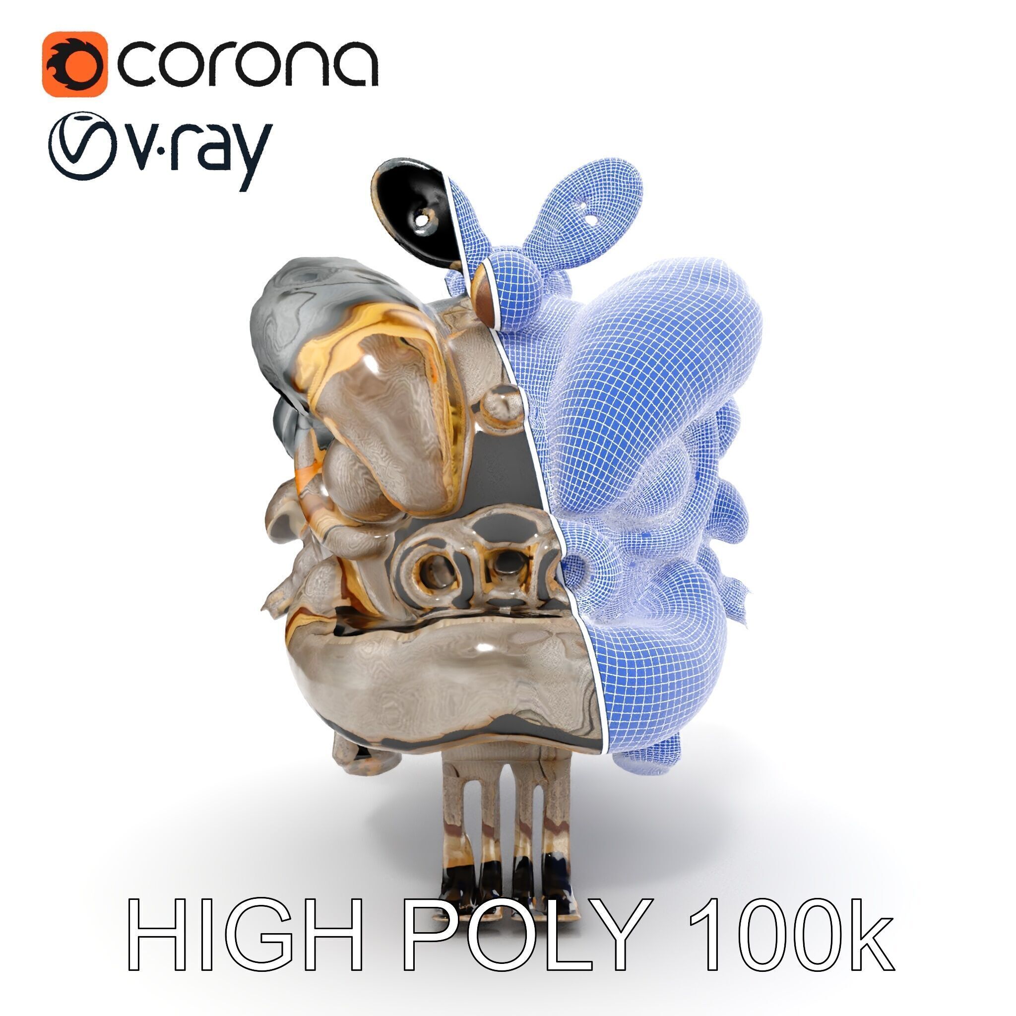 Charming Birdhouse D Model Pack for Various Applications Low-poly 3D model_29