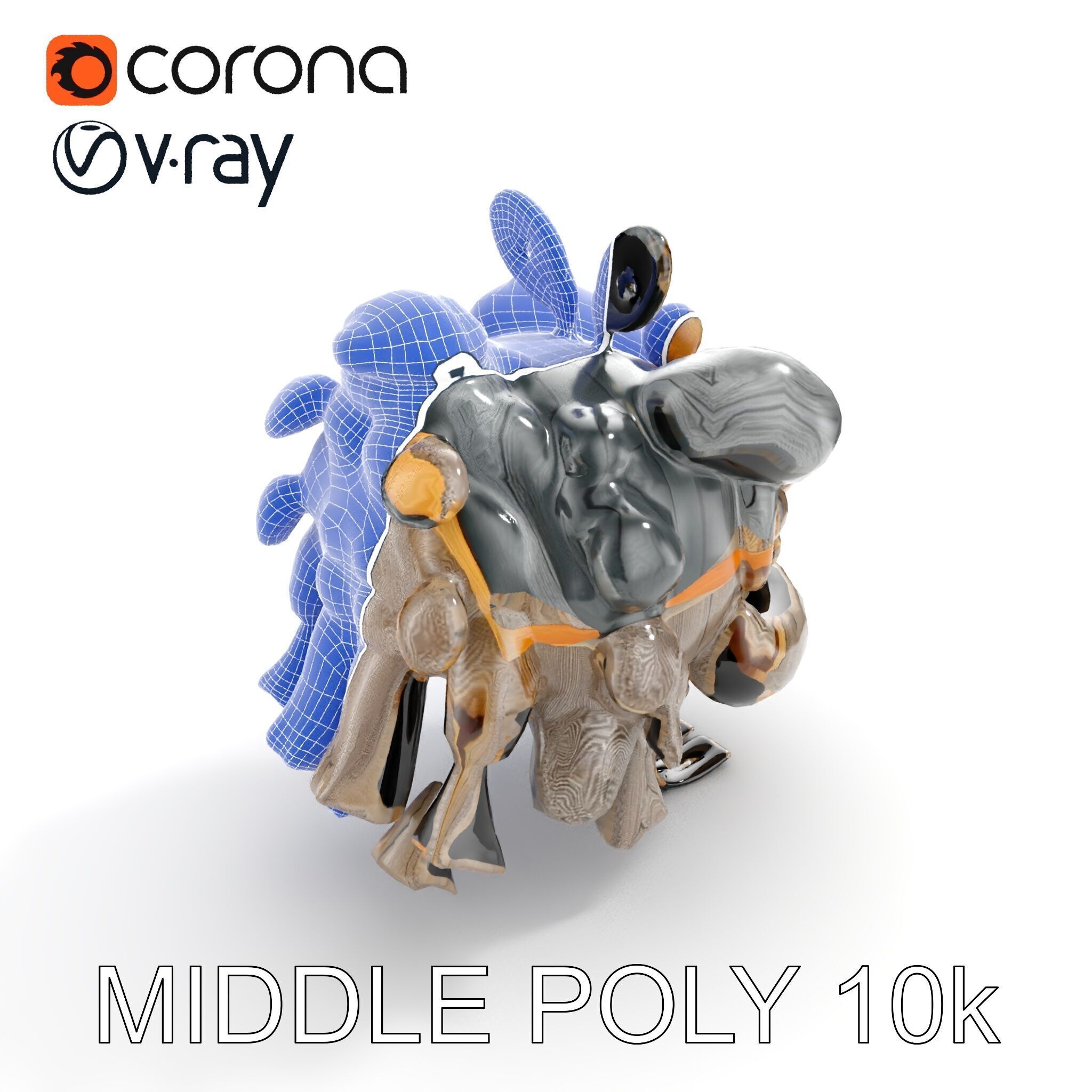 Charming Birdhouse D Model Pack for Various Applications Low-poly 3D model_22