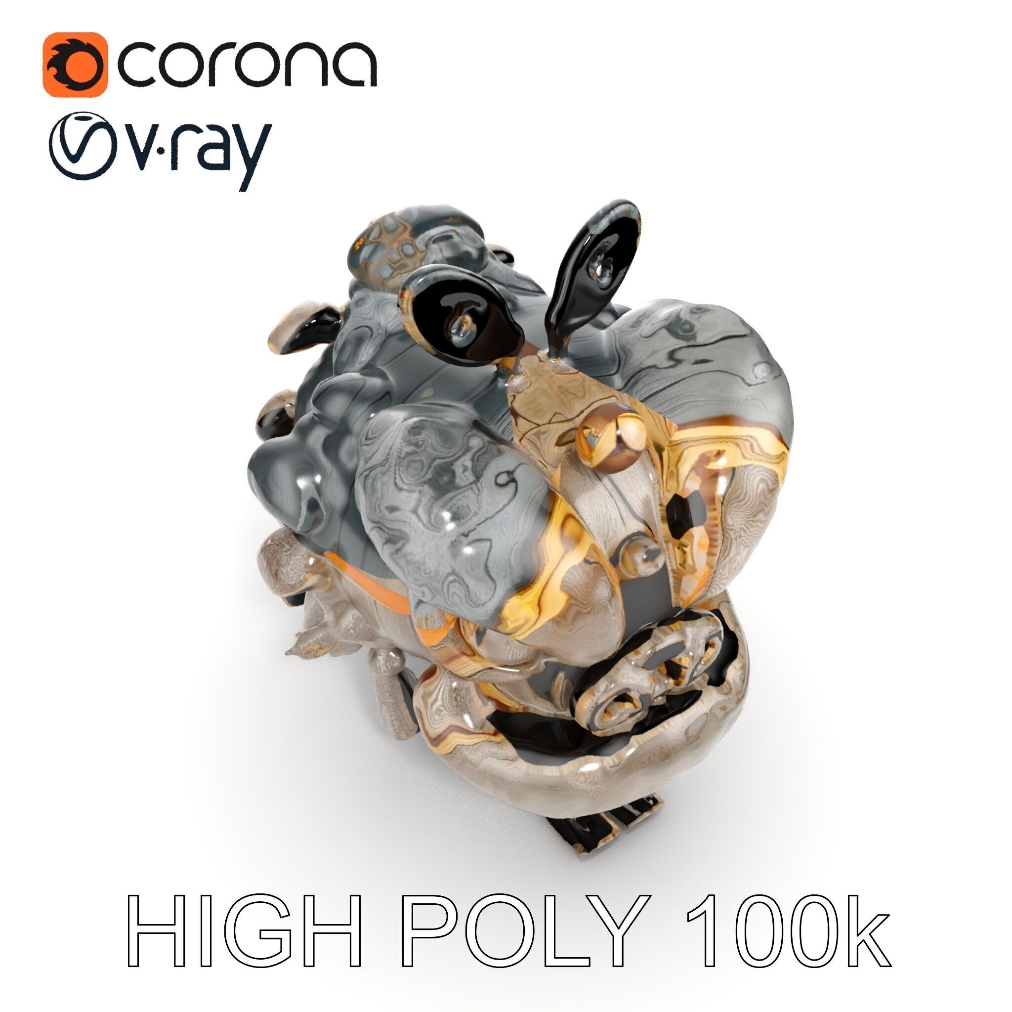 Charming Birdhouse D Model Pack for Various Applications Low-poly 3D model_15