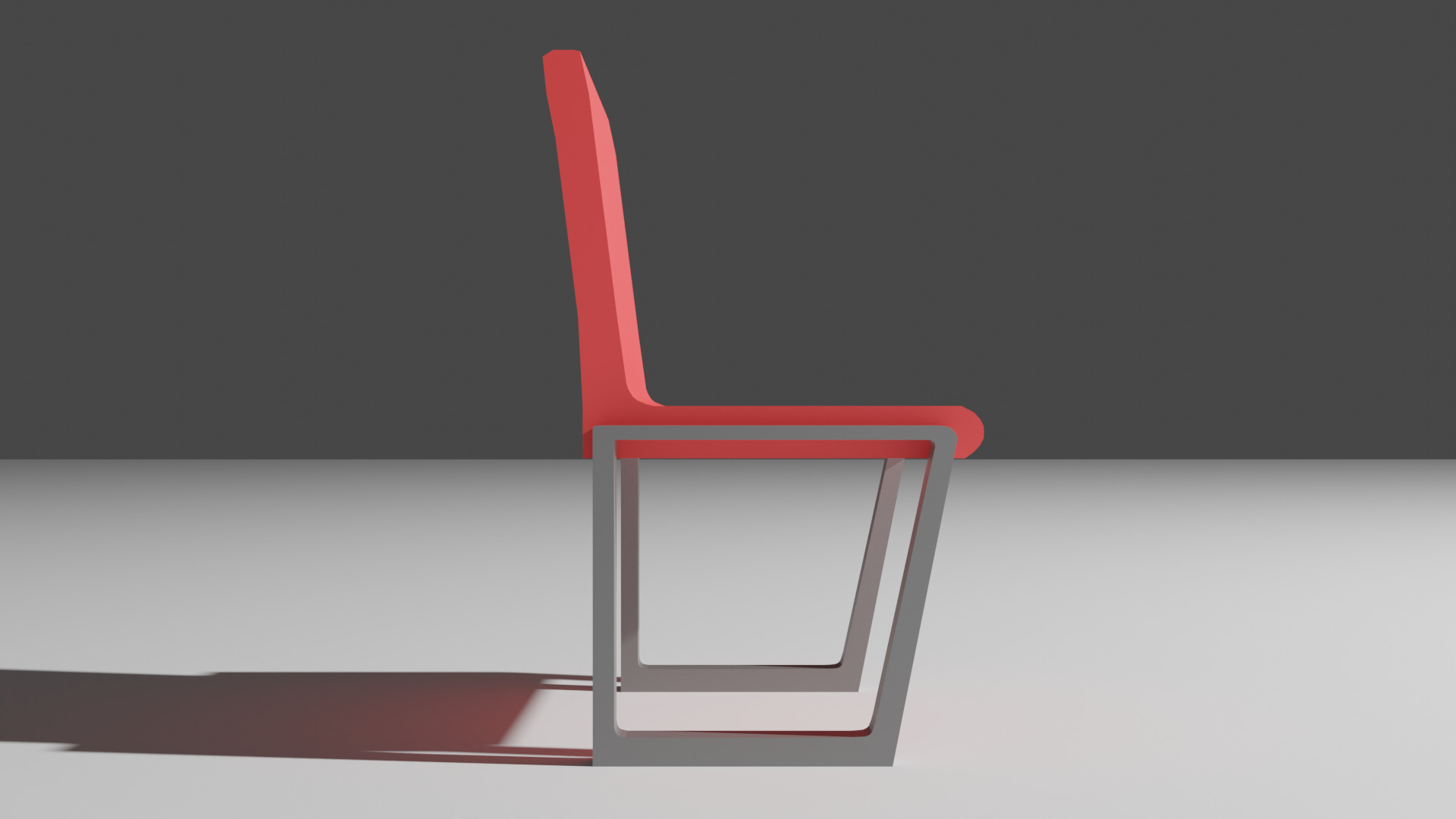 Modern Chair - Clean 3D Model Low-poly 3D model_3
