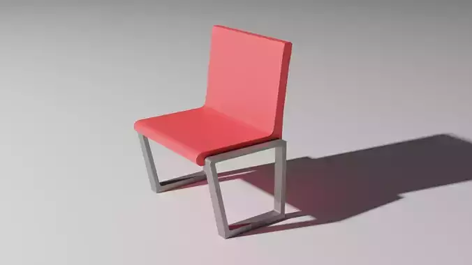 Modern Chair - Clean 3D Model