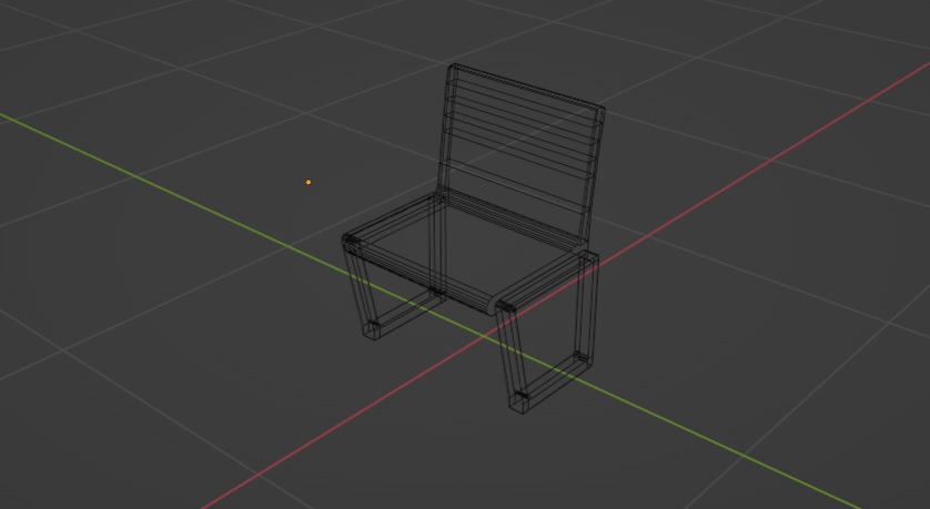 Modern Chair - Clean 3D Model Low-poly 3D model_4