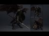 Night Spearman Low-poly 3D model_6