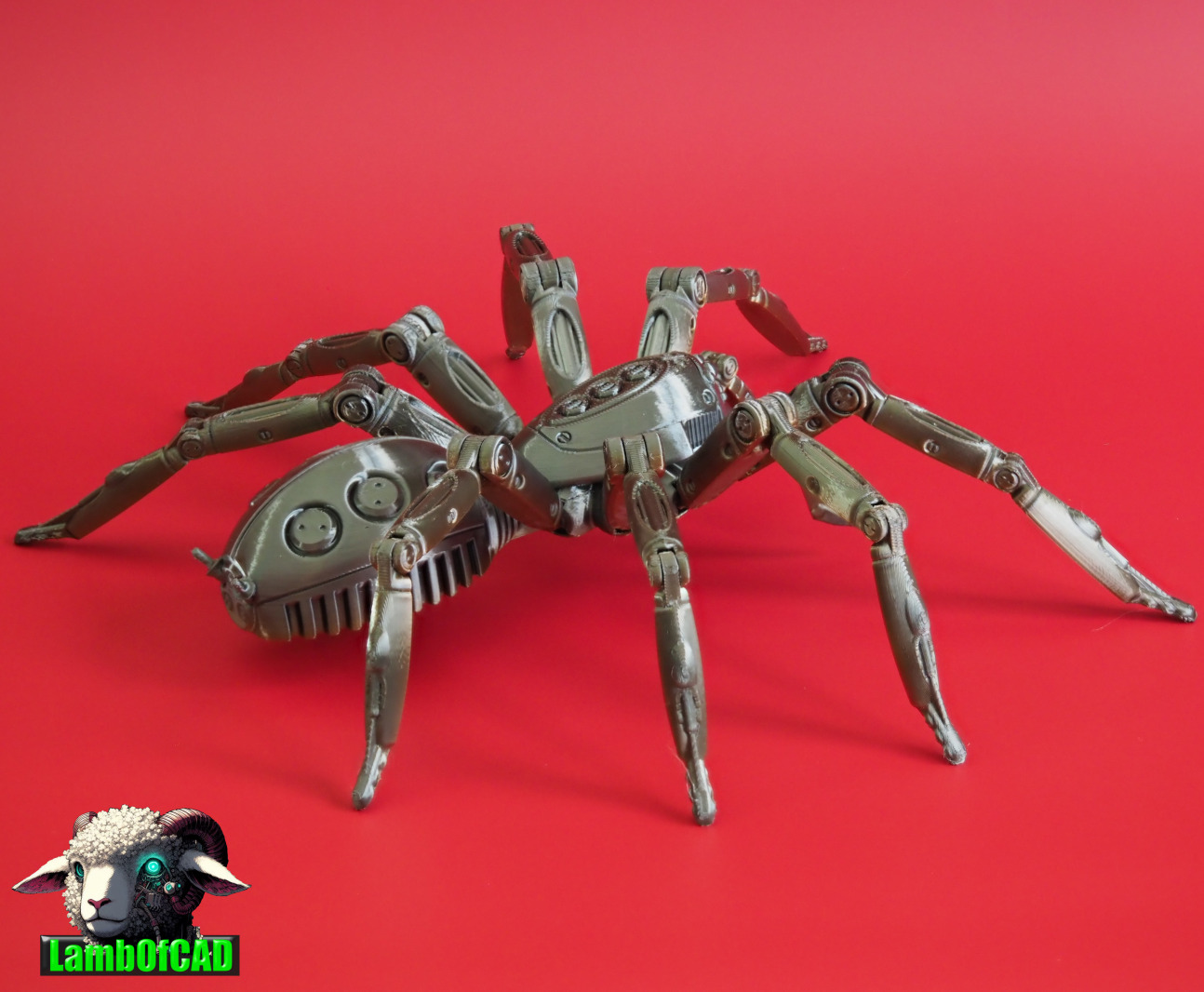 Robotic Anti-Rodent Spider 3D print model_3
