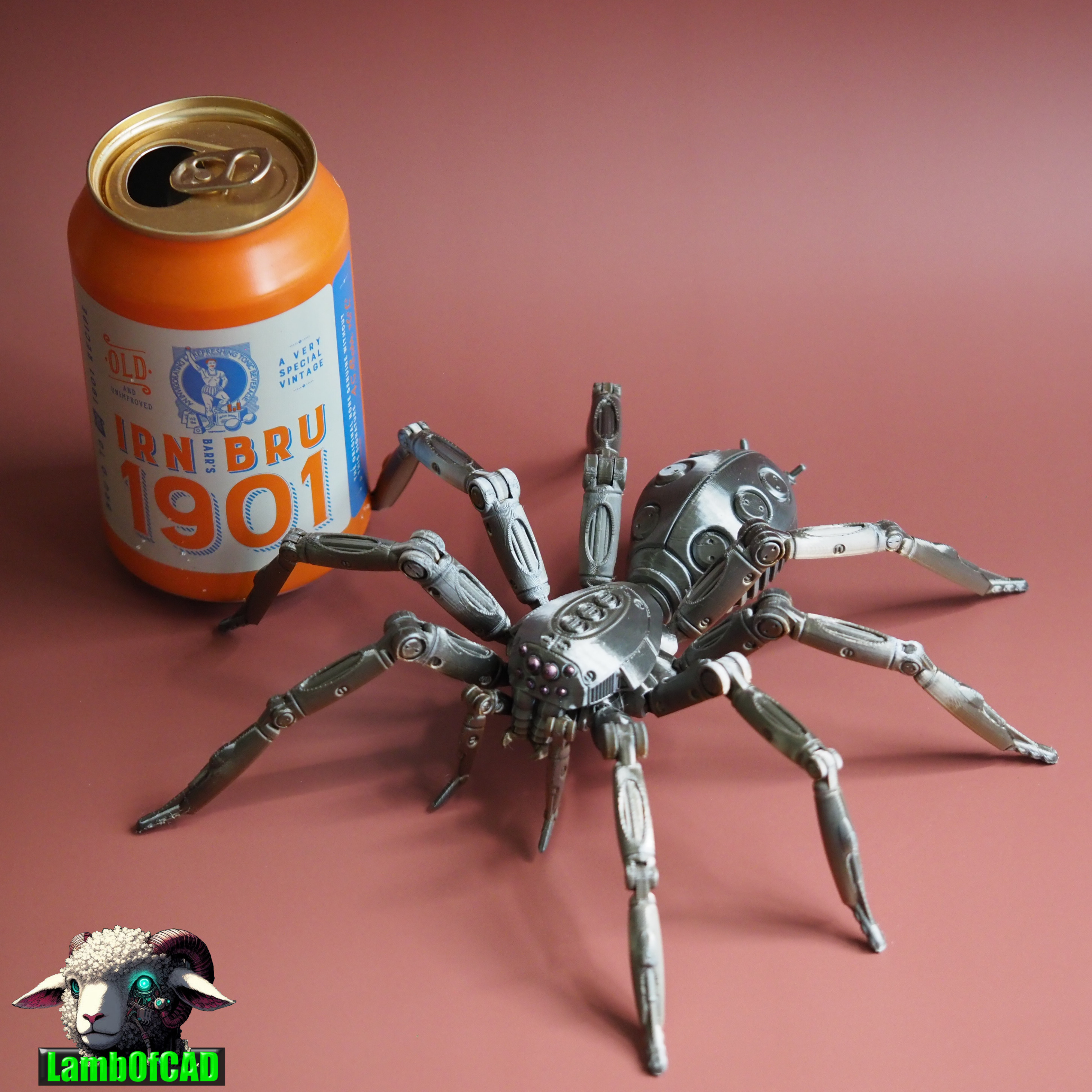 Robotic Anti-Rodent Spider 3D print model_8