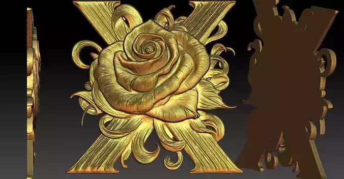 2 X CNC Relief Model