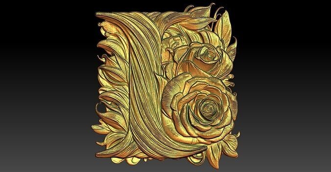 3 I CNC Relief Model Free 3D print model