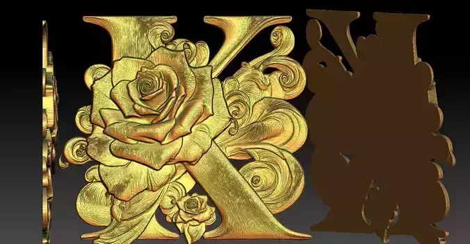 4 K CNC Relief Model