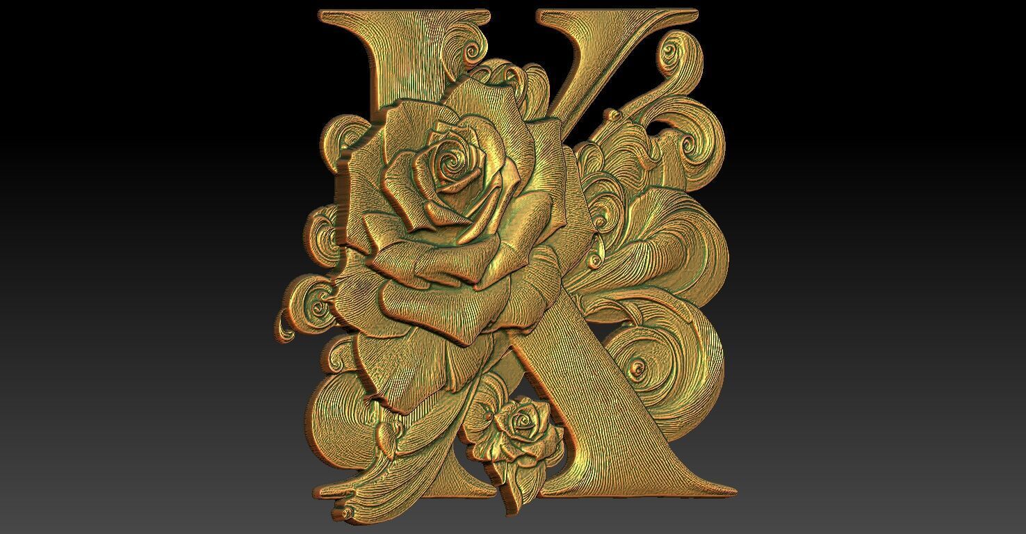 4 K CNC Relief Model 3D print model_2