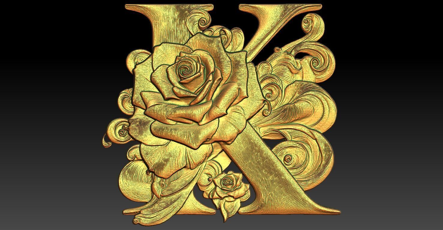 4 K CNC Relief Model 3D print model_1