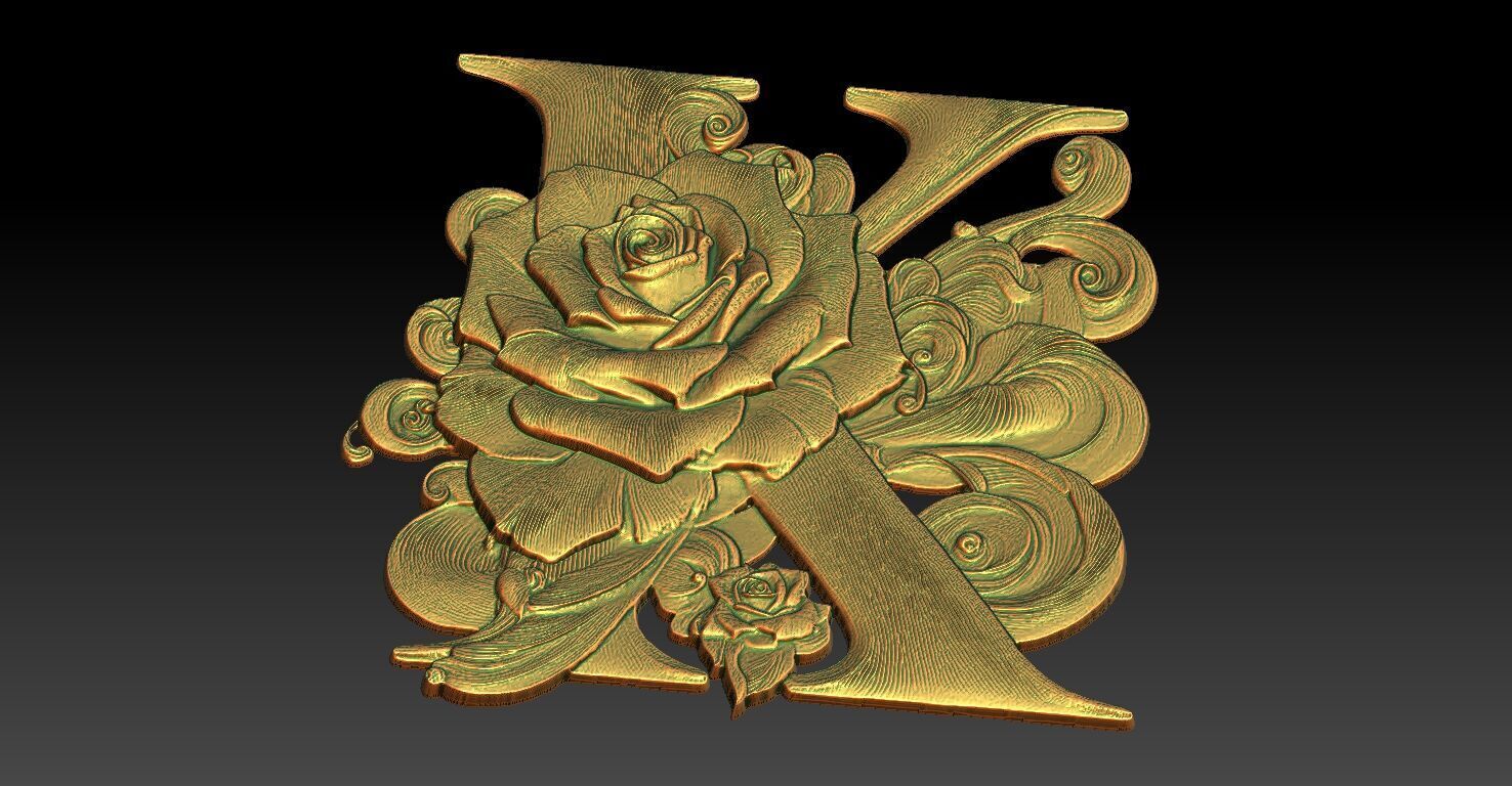 4 K CNC Relief Model 3D print model_4