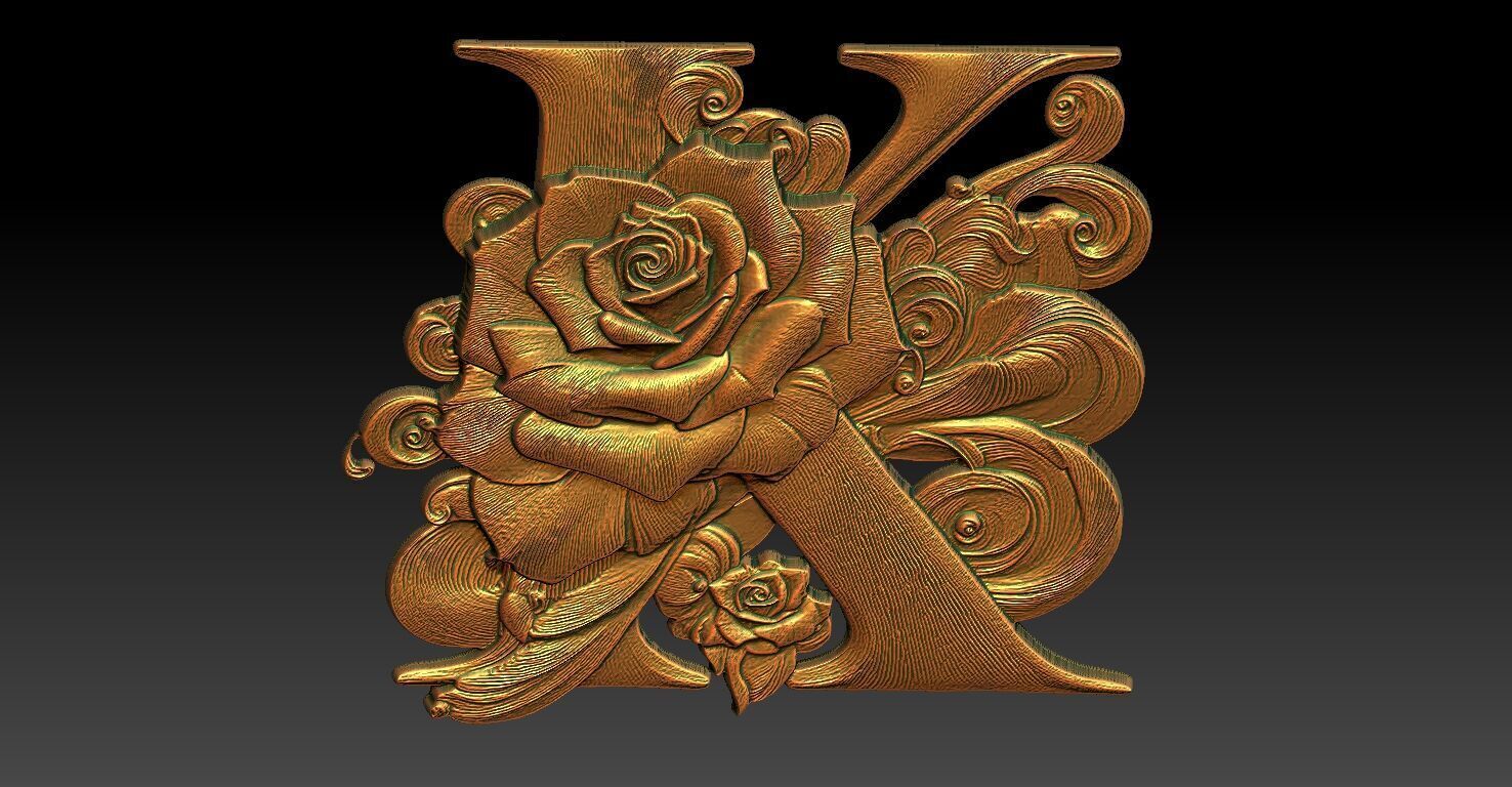 4 K CNC Relief Model 3D print model_5