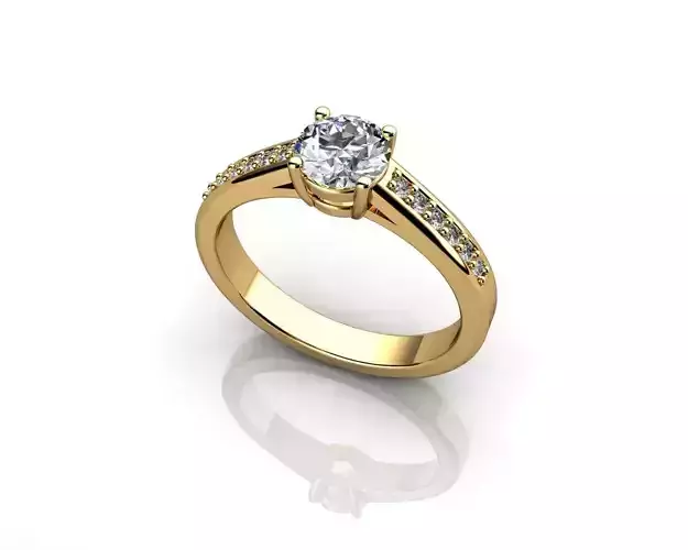 Solitaire Diamond Ring