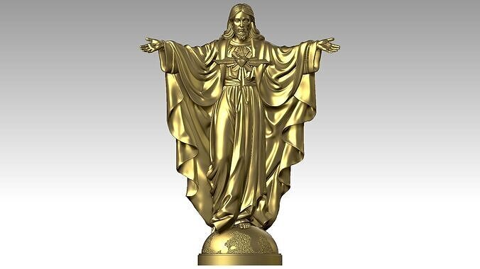 Christ the King  3D print model