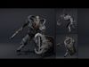 Night Brutal Warrior Low-poly 3D model_5