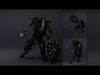 Night Brutal Warrior Low-poly 3D model_7