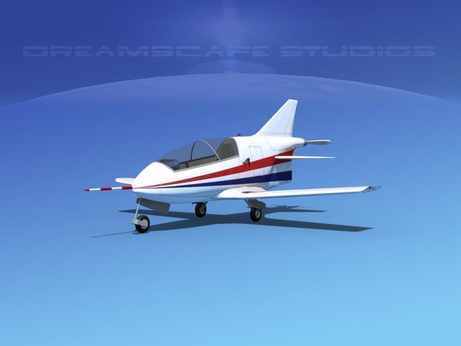 Bede Bd-5 Microplane  V01 3D model