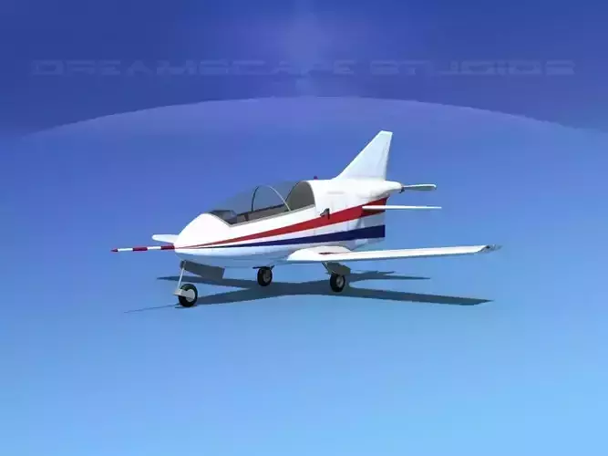 Bede Bd-5 Microplane  V01 3D model