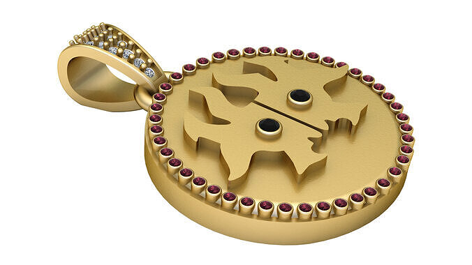 Abstract Pendant  3D print model