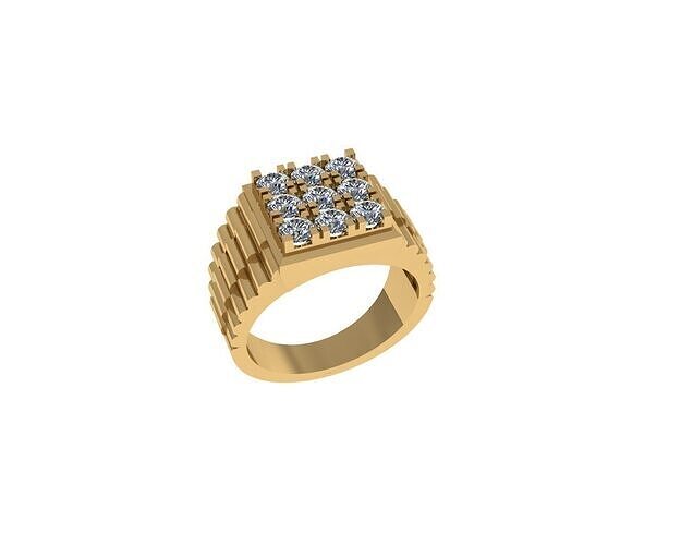 Rings 3D print model