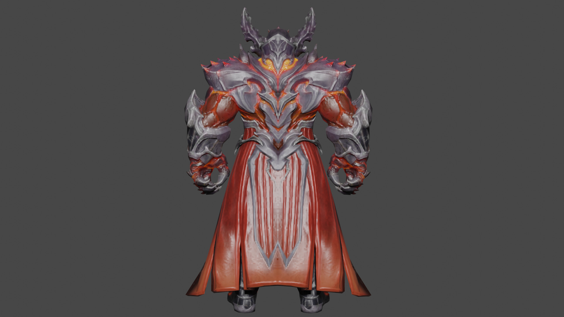 Dormammu  Low-poly 3D model_5