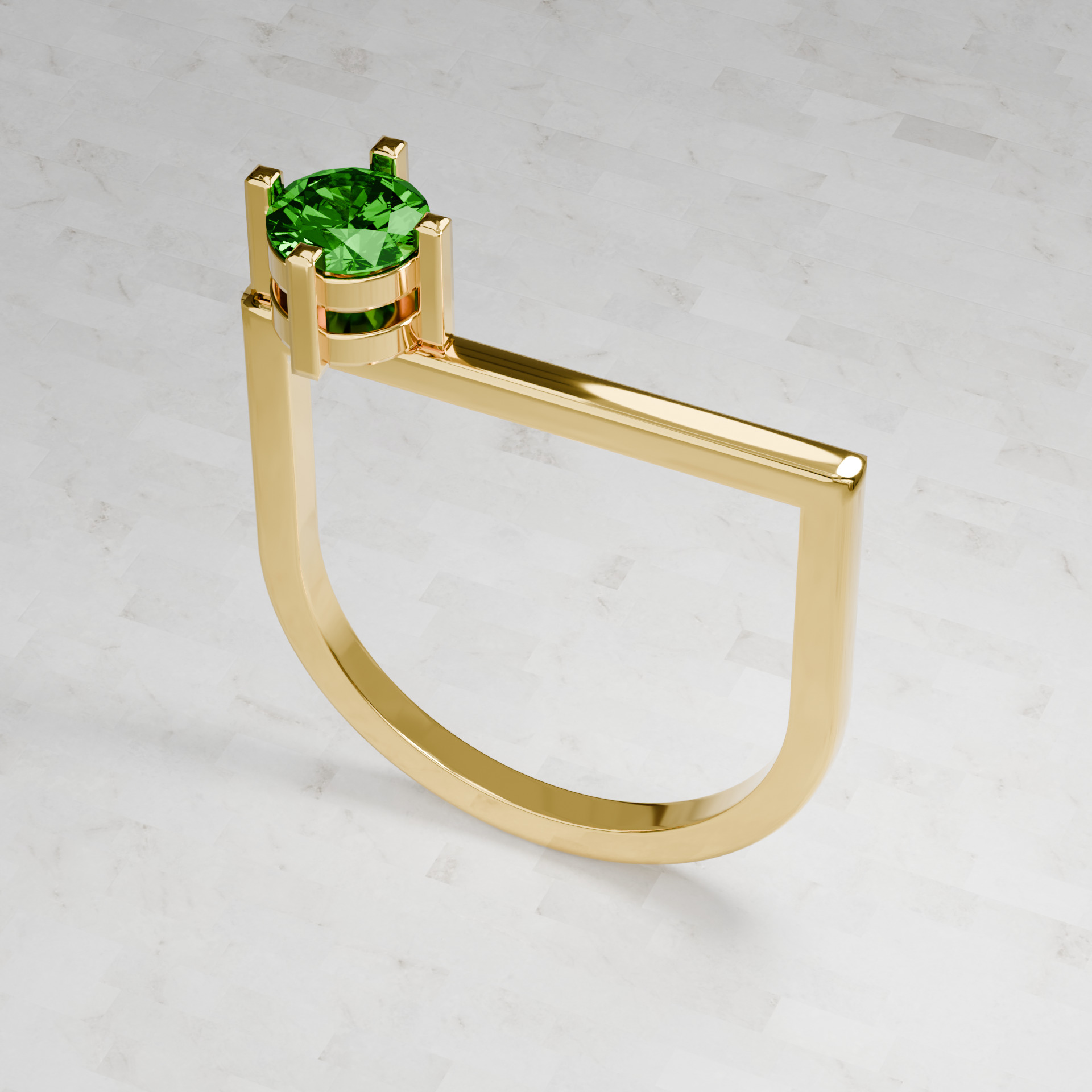 3-in-1 Ring Stack 3D print model_7