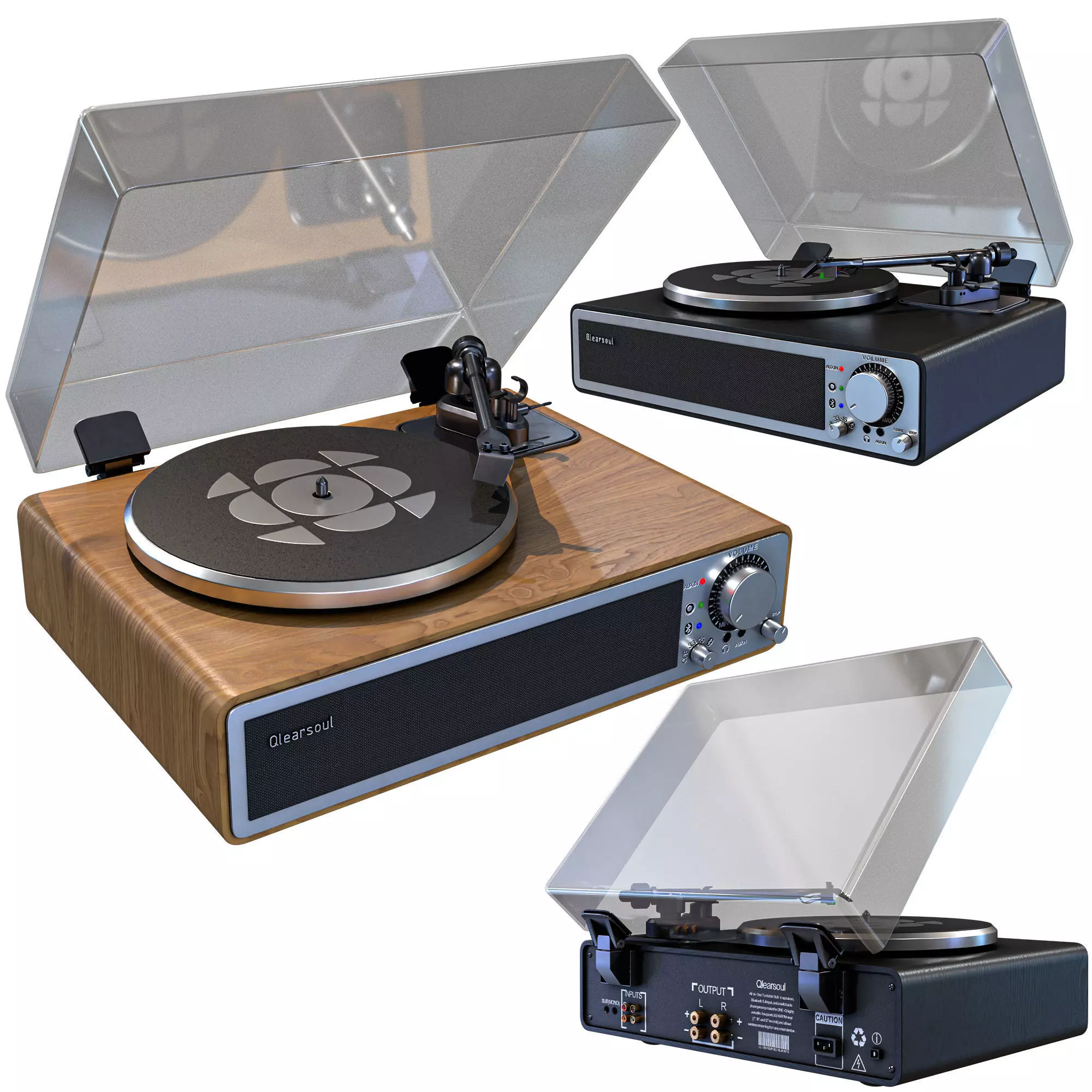 Record Player 3D model