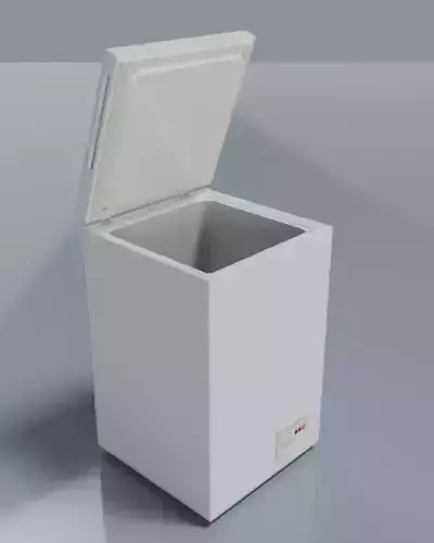 Clean Realistic Freezer
