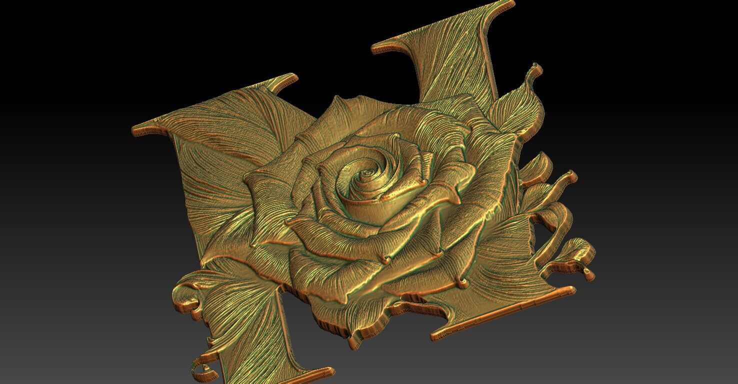 5 N CNC Relief Model 3D print model_4