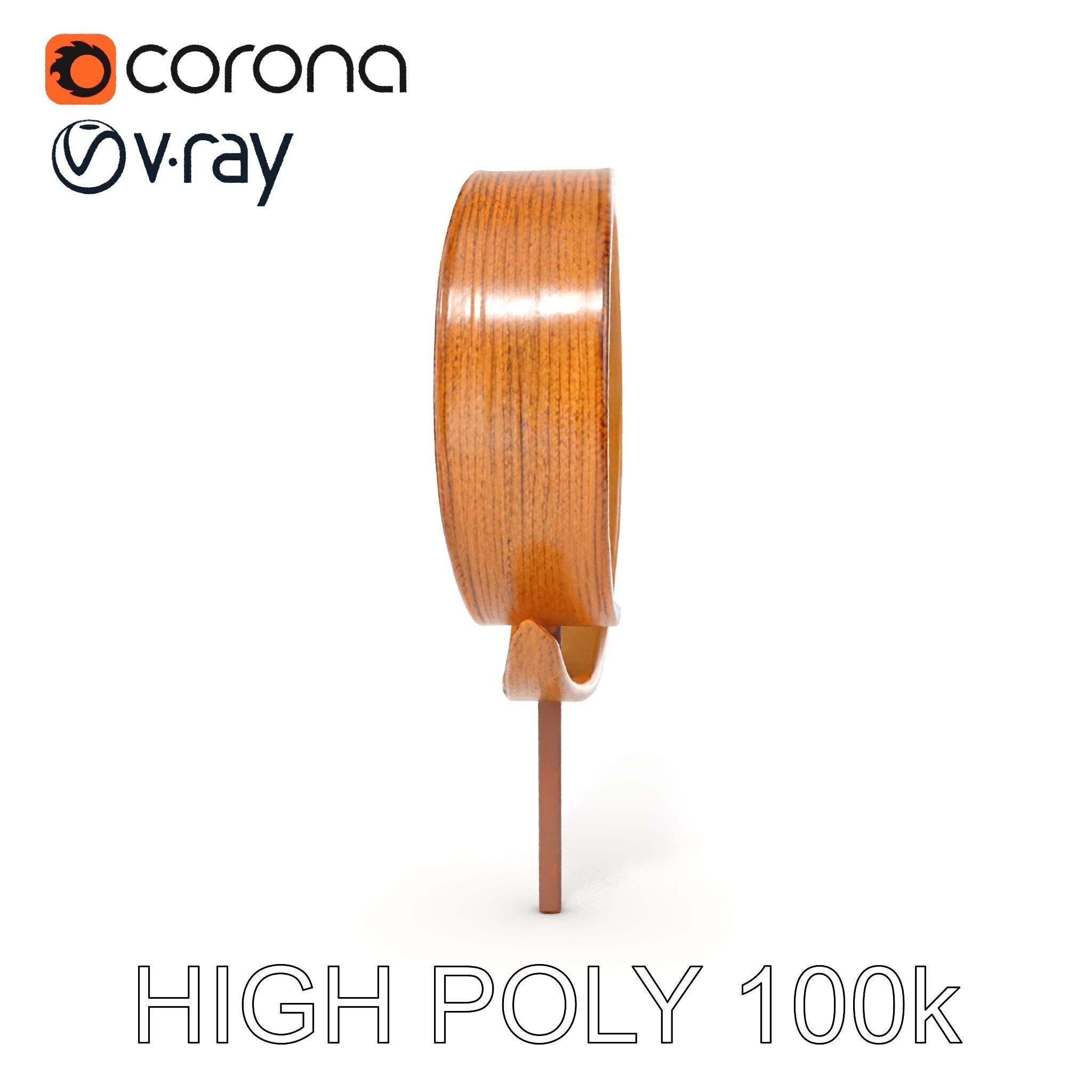 Spiral Sculpture Model Pack for Artistic Interiors Low-poly 3D model_18