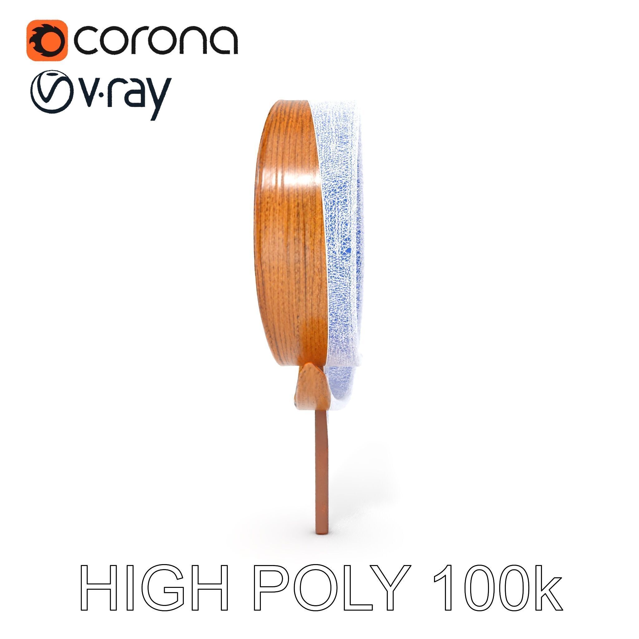 Spiral Sculpture Model Pack for Artistic Interiors Low-poly 3D model_27